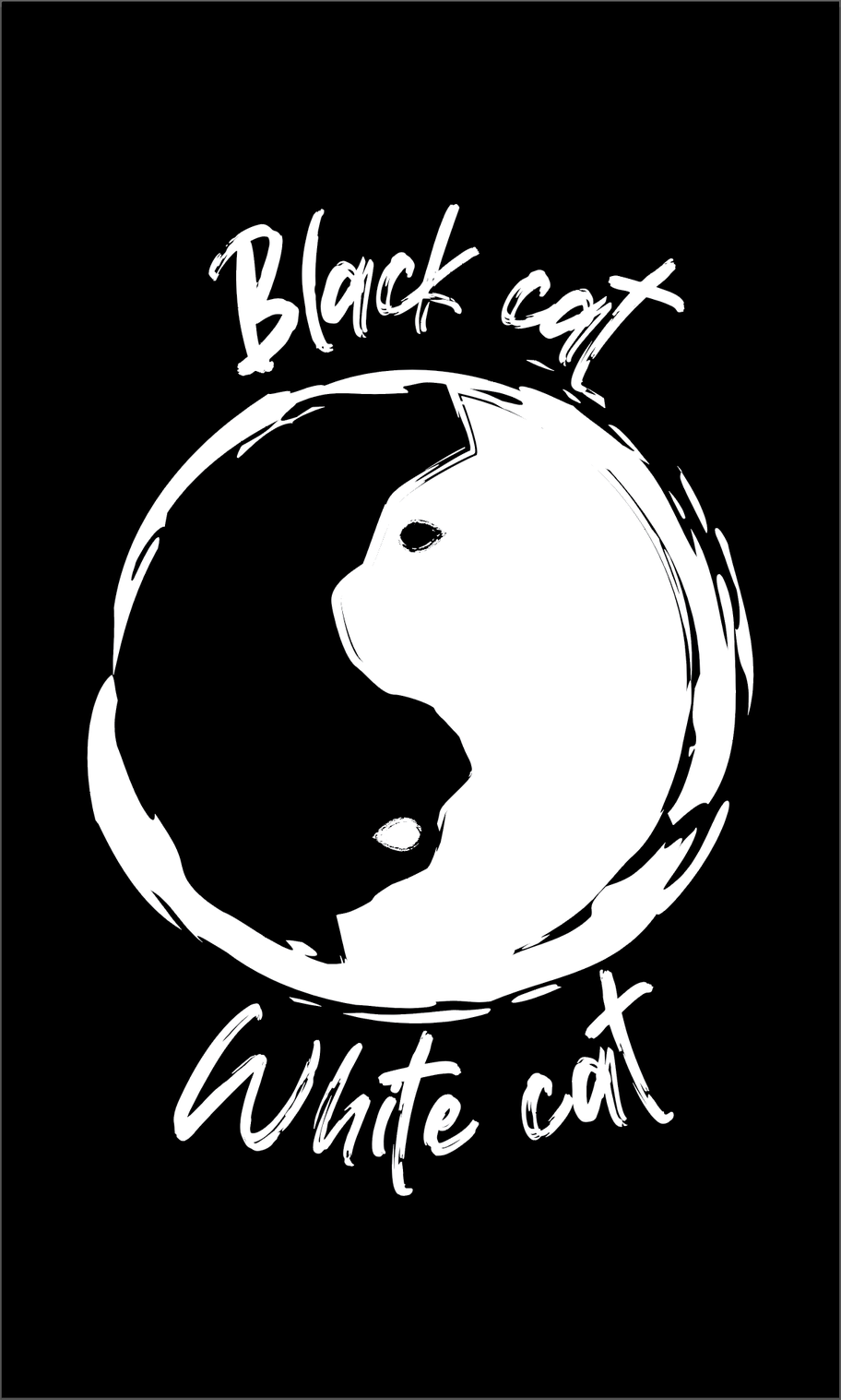 Black Cat White Cat logo